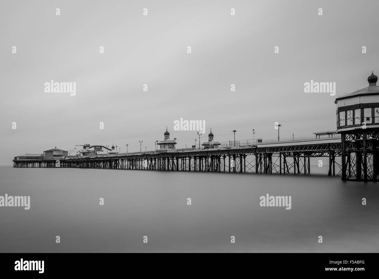Blackpool Pier Stockfoto