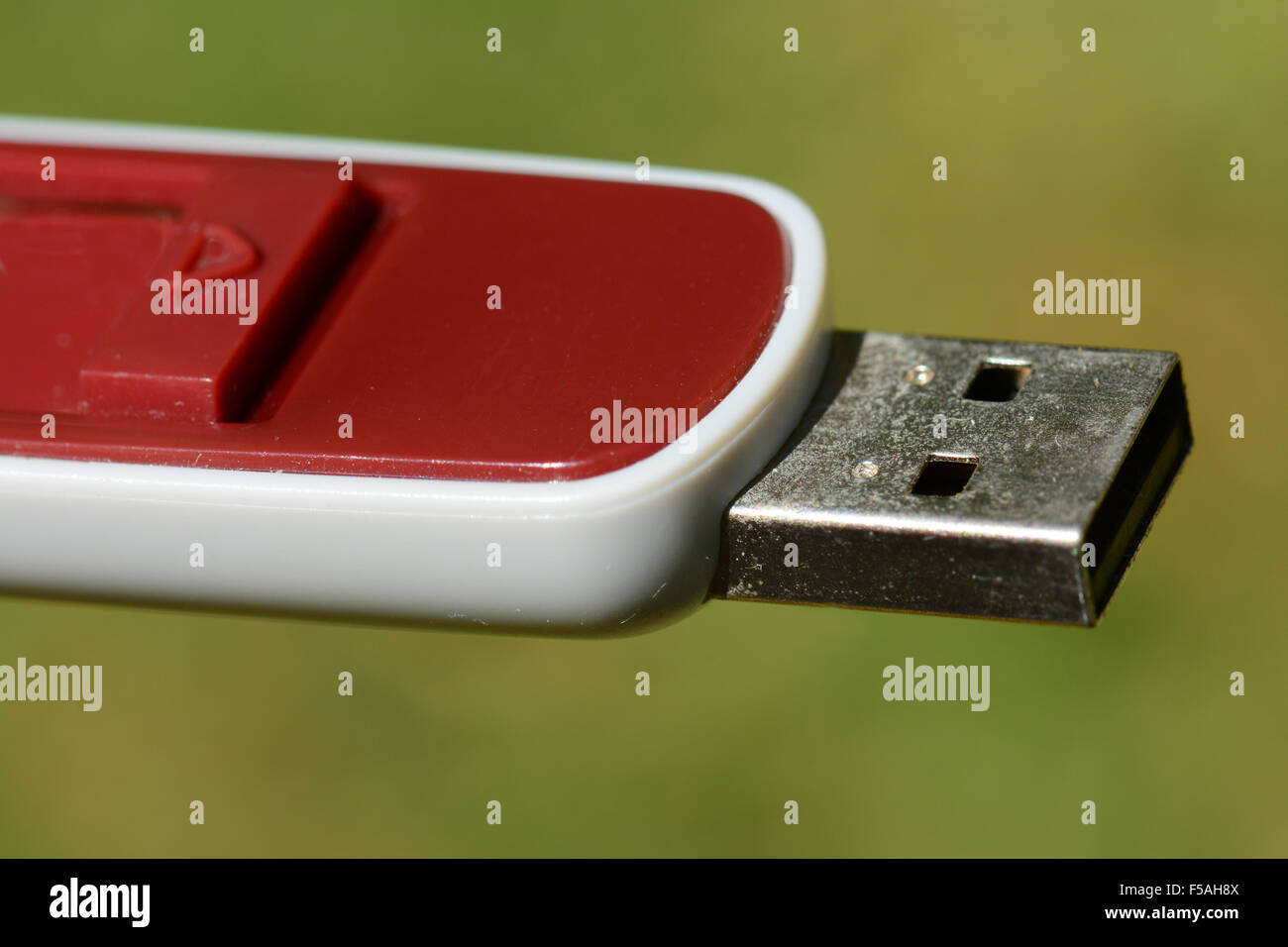 Thumb drive close up Stockfoto