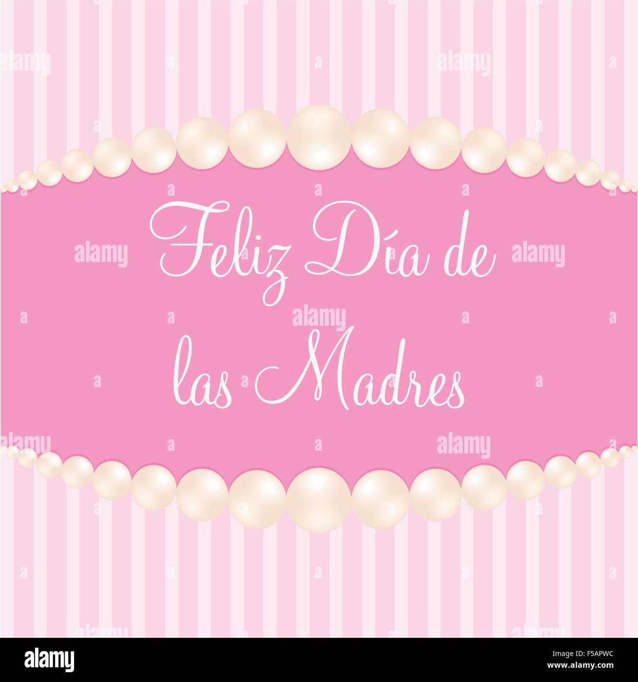 Pearl Mutter Tageskarte im Vektor-Format. Stock Vektor