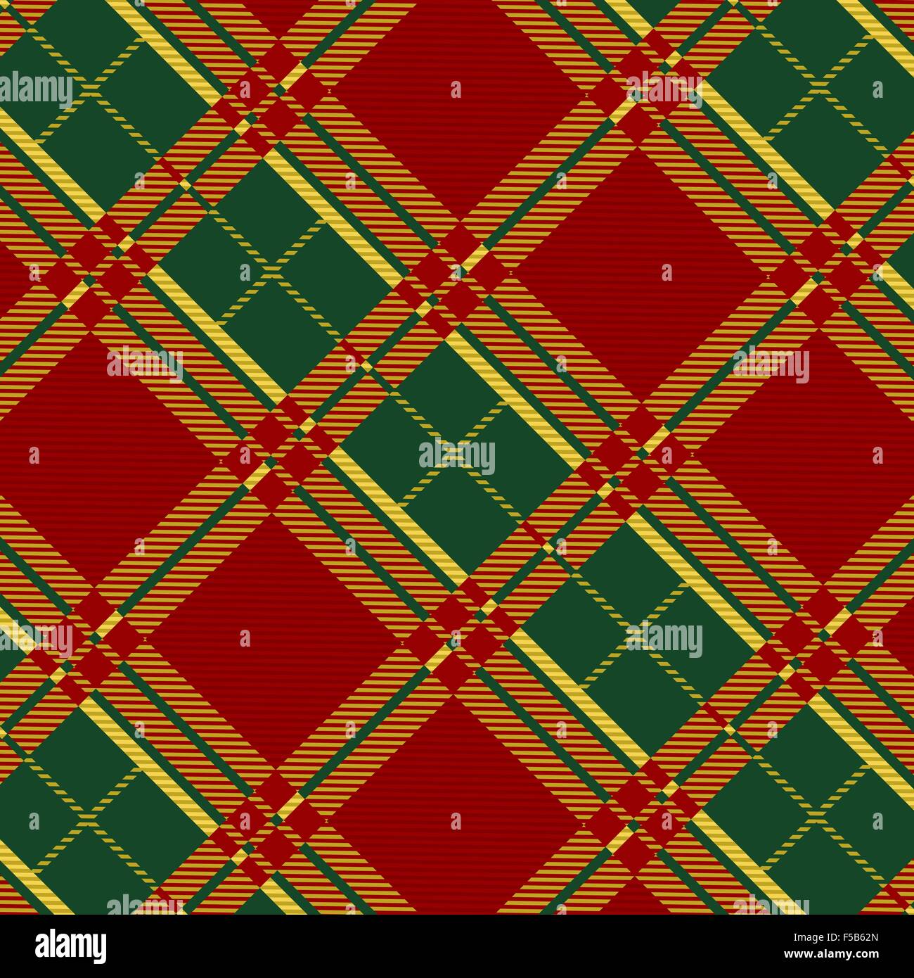 Nahtlose karierten Stoff Muster Hintergrund. Vektor-Illustration. Stock Vektor