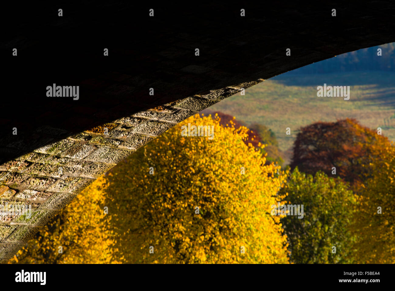 Sous le Pont de Peebles - Peebles, Scottish Borders, 2015 Stockfoto