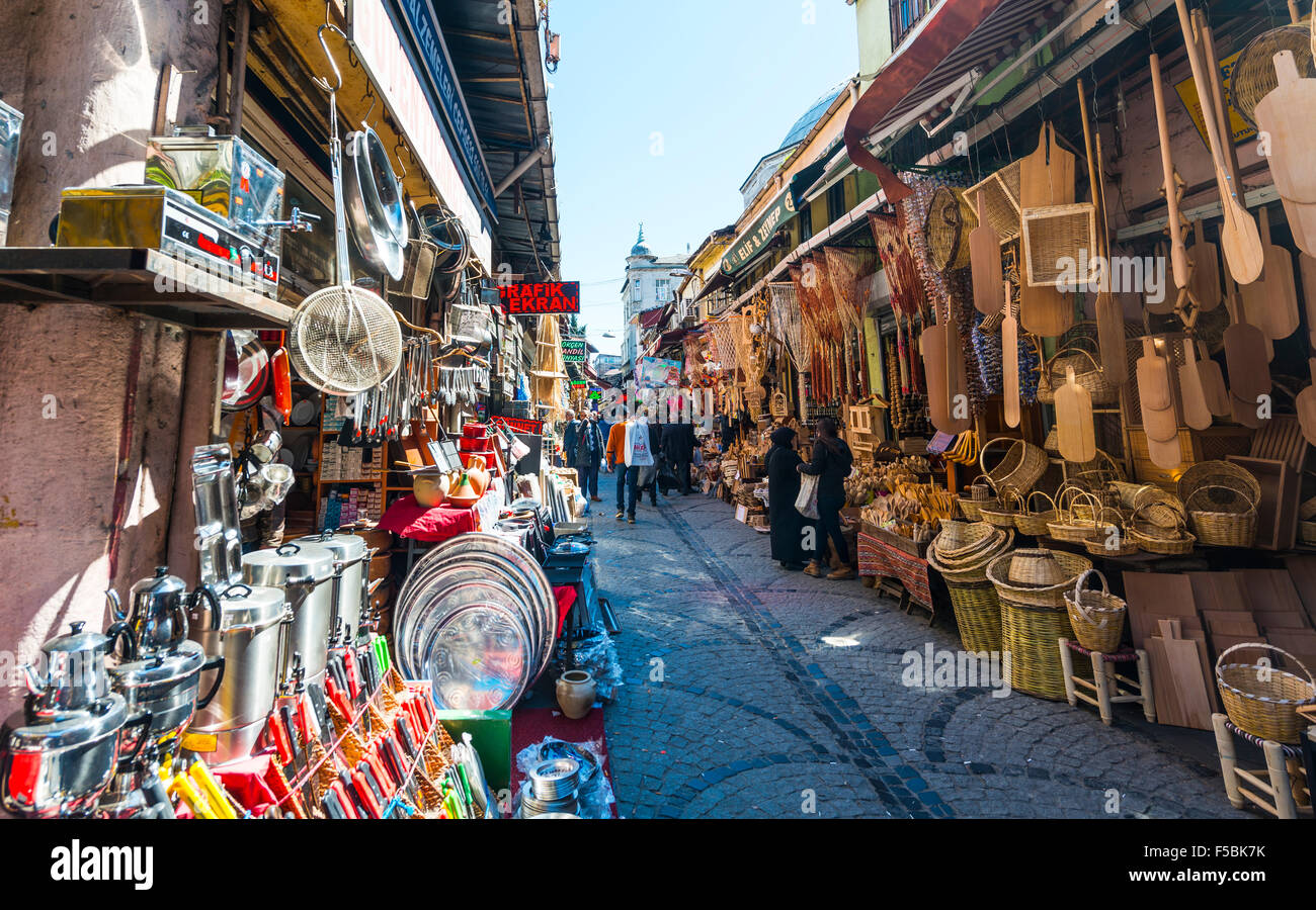 Kapalıçarşı, Grand Bazaar, älteste Markt, Fatih, Istanbul, Türkei Stockfoto