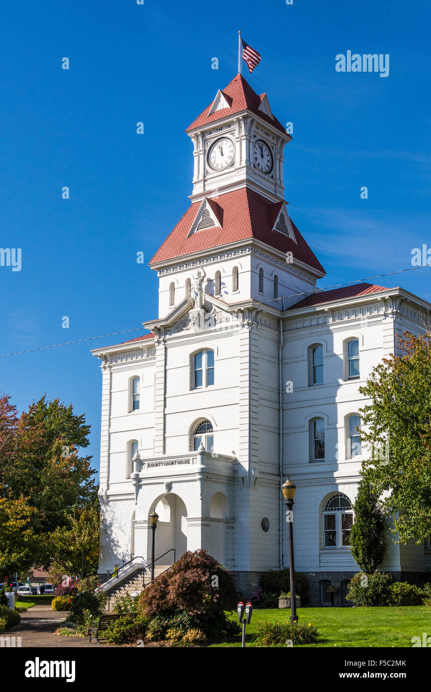 Benton County Courthouse, Corvallis, Oregon. Stockfoto