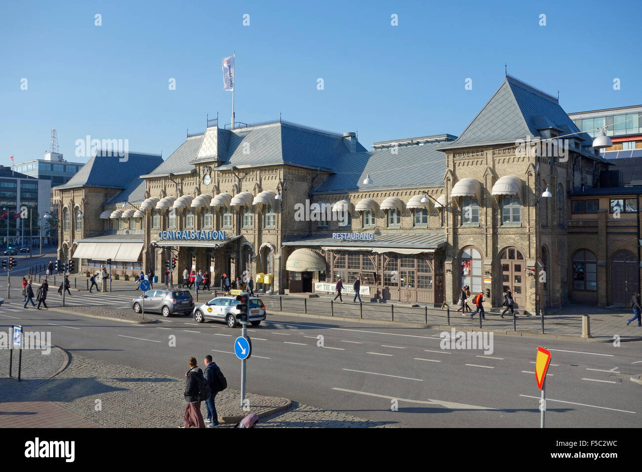 Hauptbahnhof in Göteborg, Schweden Stockfoto