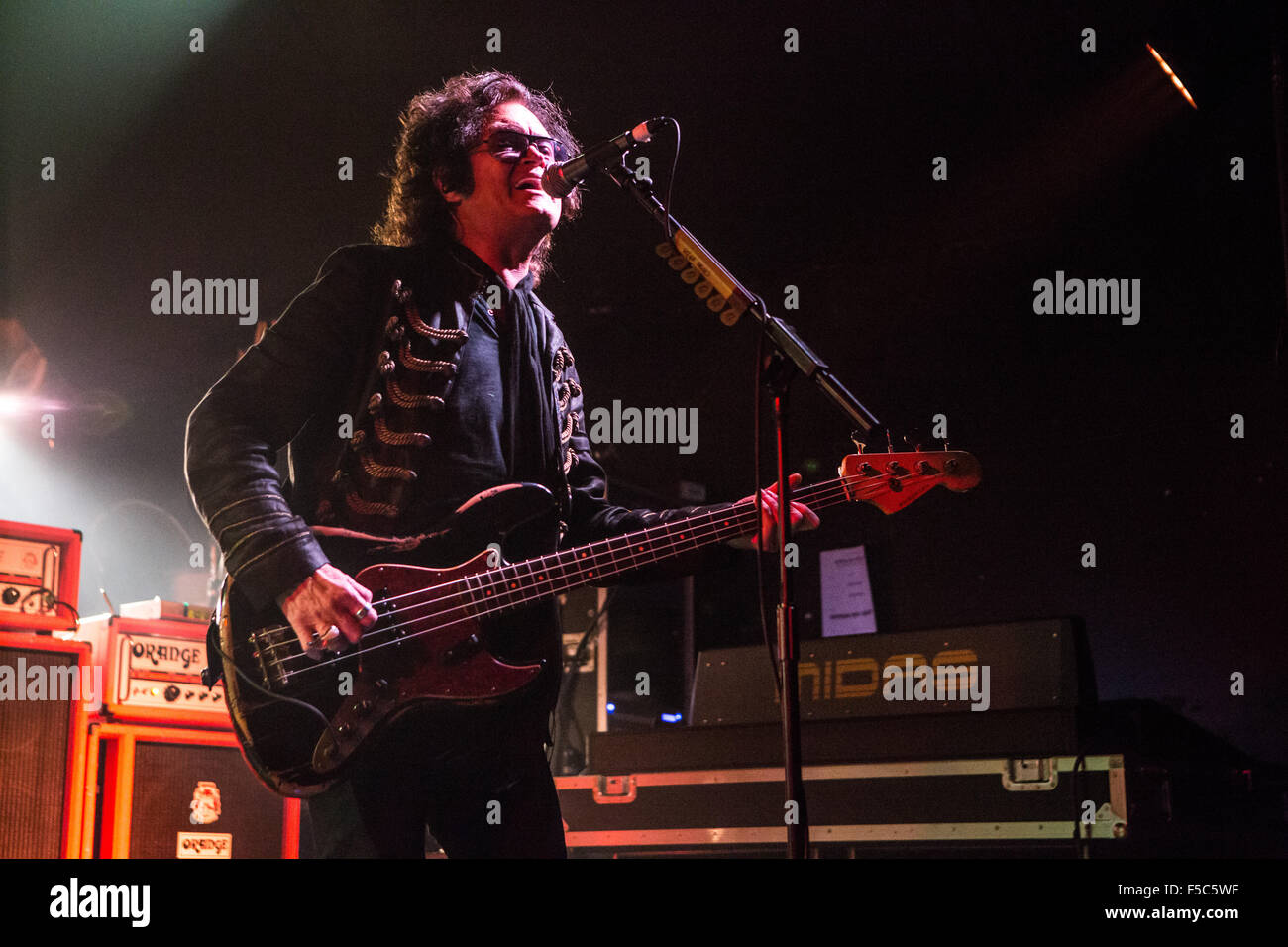 Electric Ballroom, Camden, London, UK 1. November 2015 Glenn Hughes im Konzert am letzten Tag von seiner UK-tour Glenn Hughes Credit: Richard Soans/Alamy Live News Stockfoto