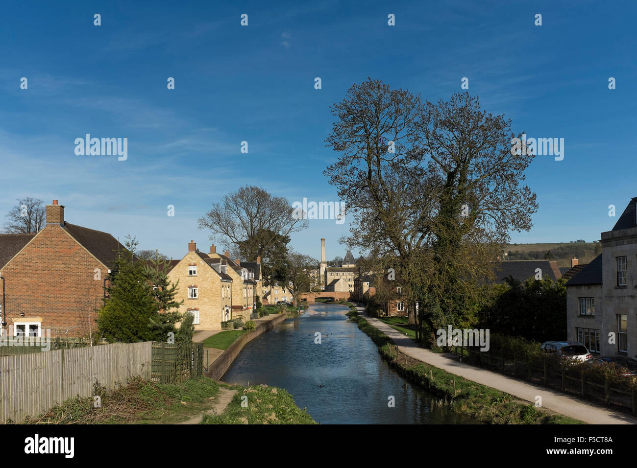 Die Stroudwater Navigation ist ein Kanal verbunden Stroud bis zur Mündung des Severn in England und Wales, UK Stockfoto