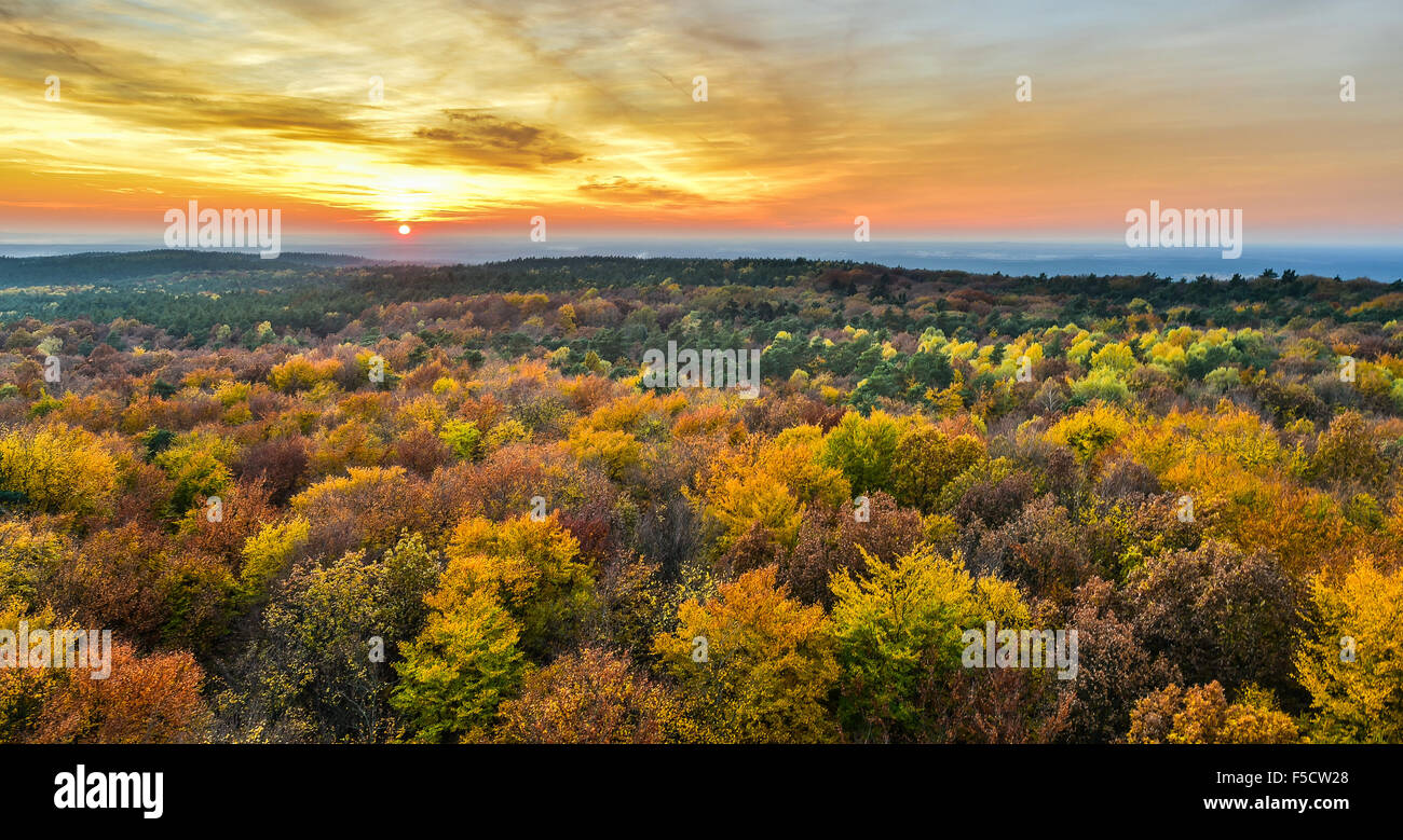 Rauen Deutschland 1 November 2015 Der Blick Uber Eine