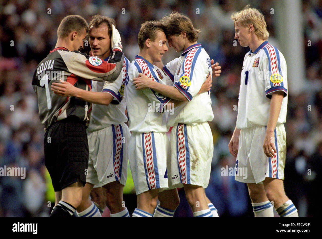 Fußball EURO 1996 Tschechische Republik Italia 2 1