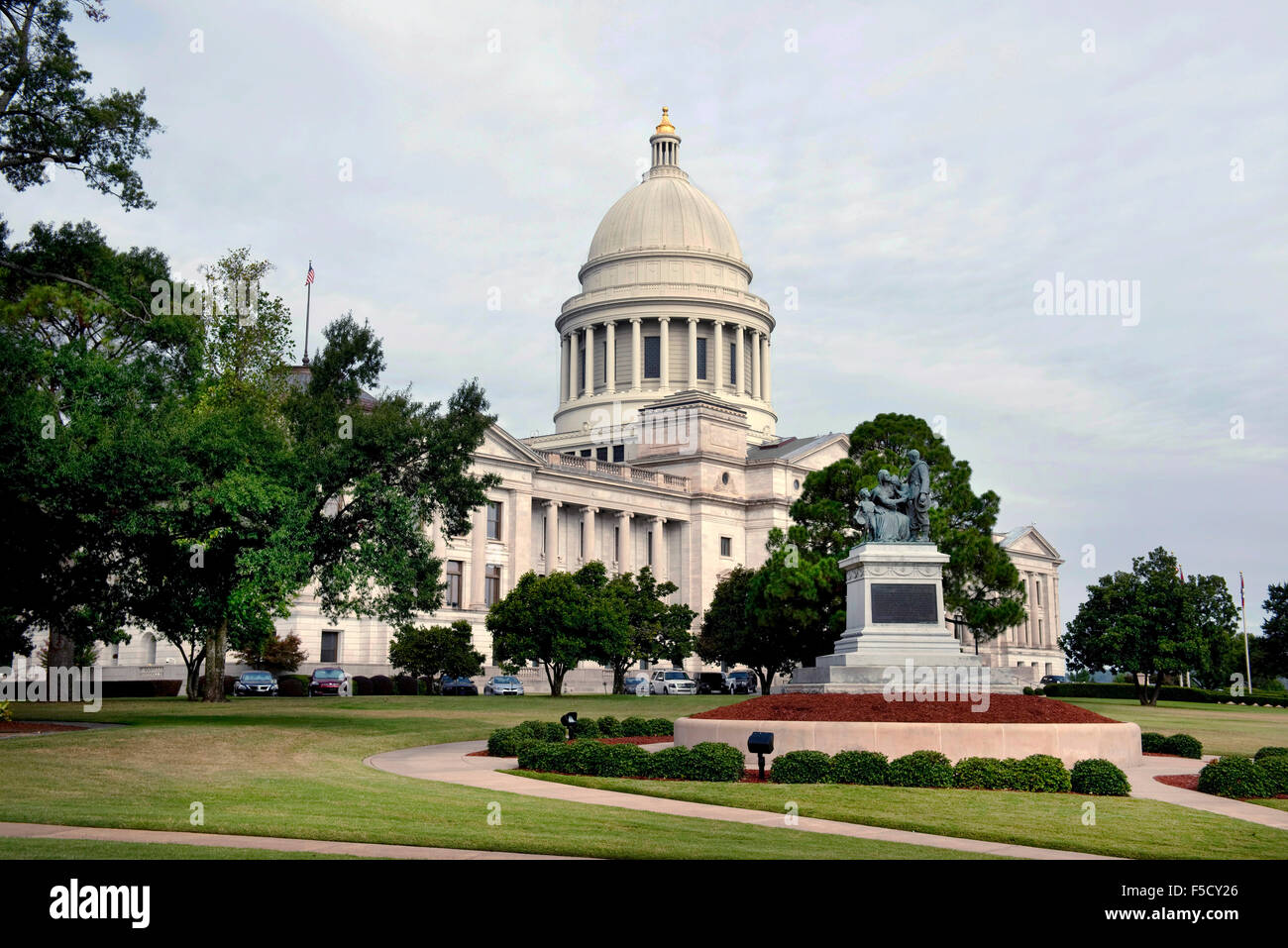 State Capitol Gebäude in Little Rock, Arkansas. Stockfoto