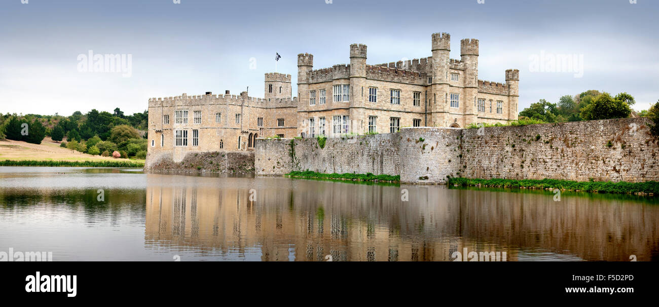 Mittelalterliche Burg von Leeds, in Kent, UK Stockfoto