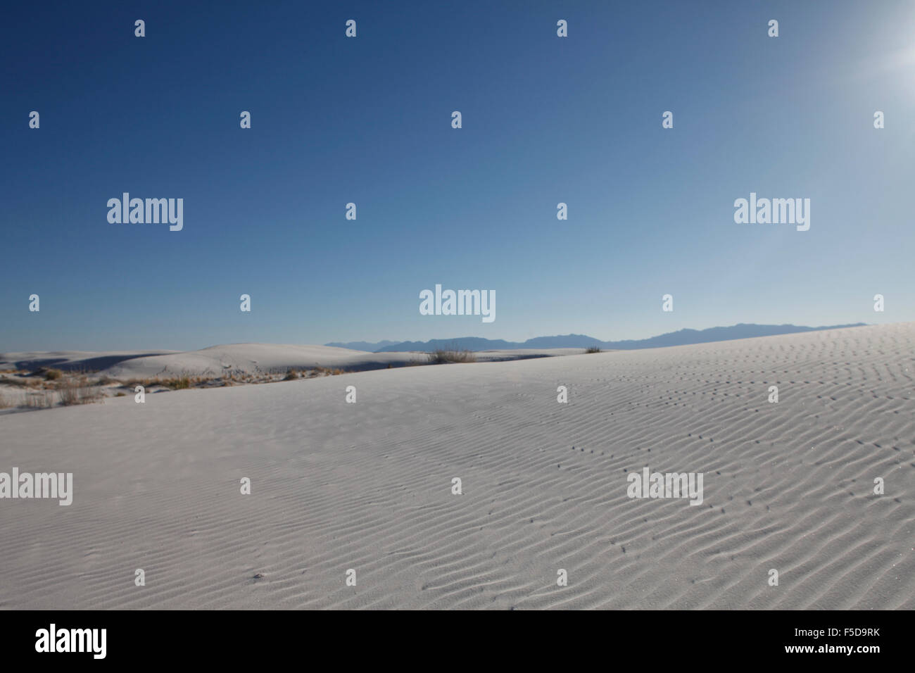 White Sands National Monument, New Mexico Stockfoto White Sands National Monument, New Mexico Stockfoto