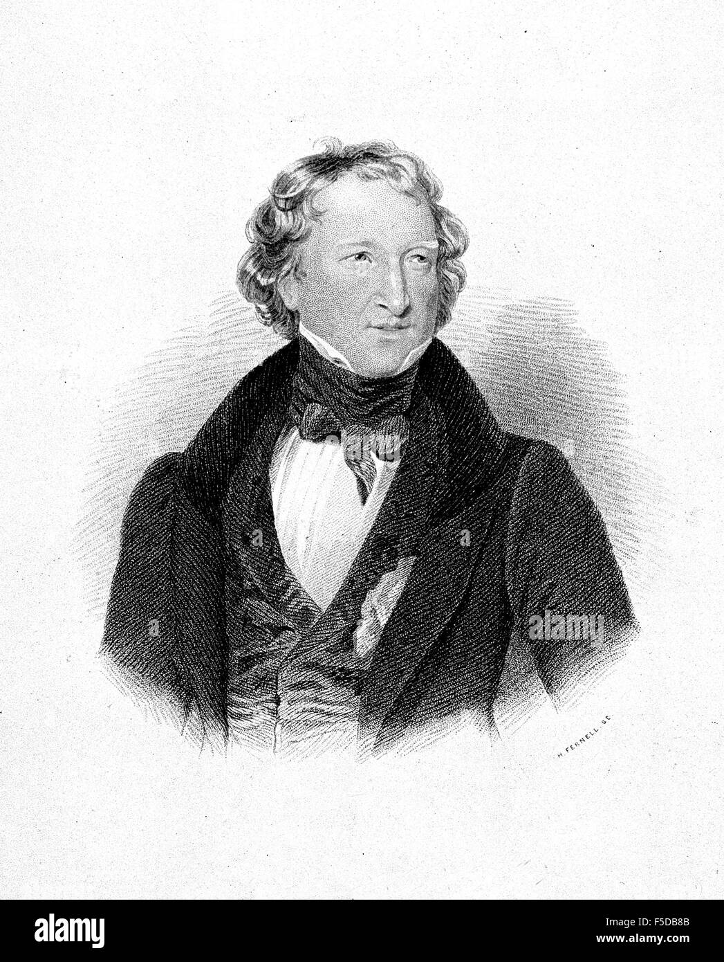 THOMAS WAKLEY (1795-1862) englischen Chirurgen, The Lancet gegründet. Gravur ca. 1830 Stockfoto