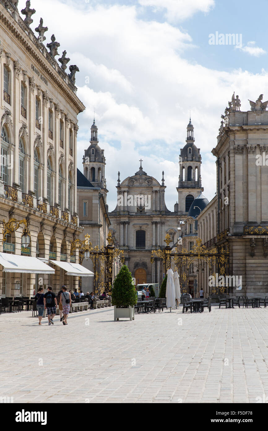 Der Place Stanislas in Nancy, Meurthe-et-Moselle, Lothringen, Frankreich Stockfoto