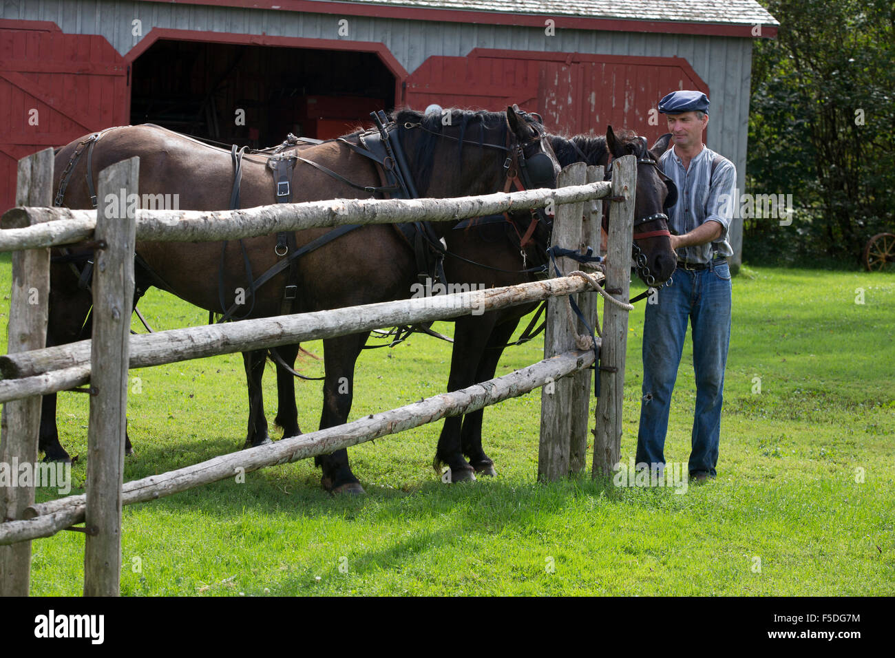 Orwell Ecke historisches Dorf, Prince Edward Island, Canada Stockfoto