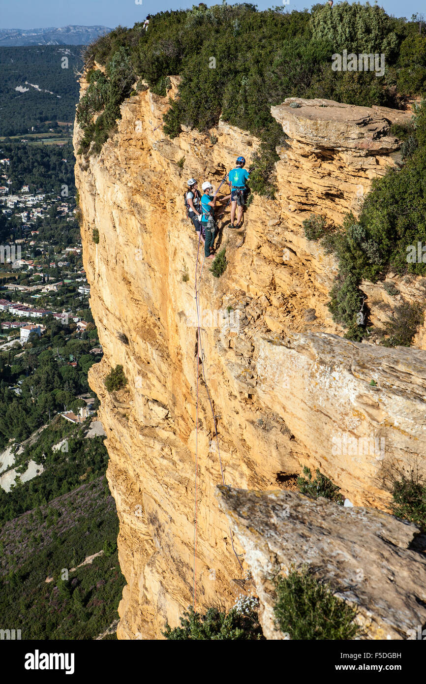 Cap Canaille: Cassis (Bouches-du-Rhône, Frankreich) Stockfoto