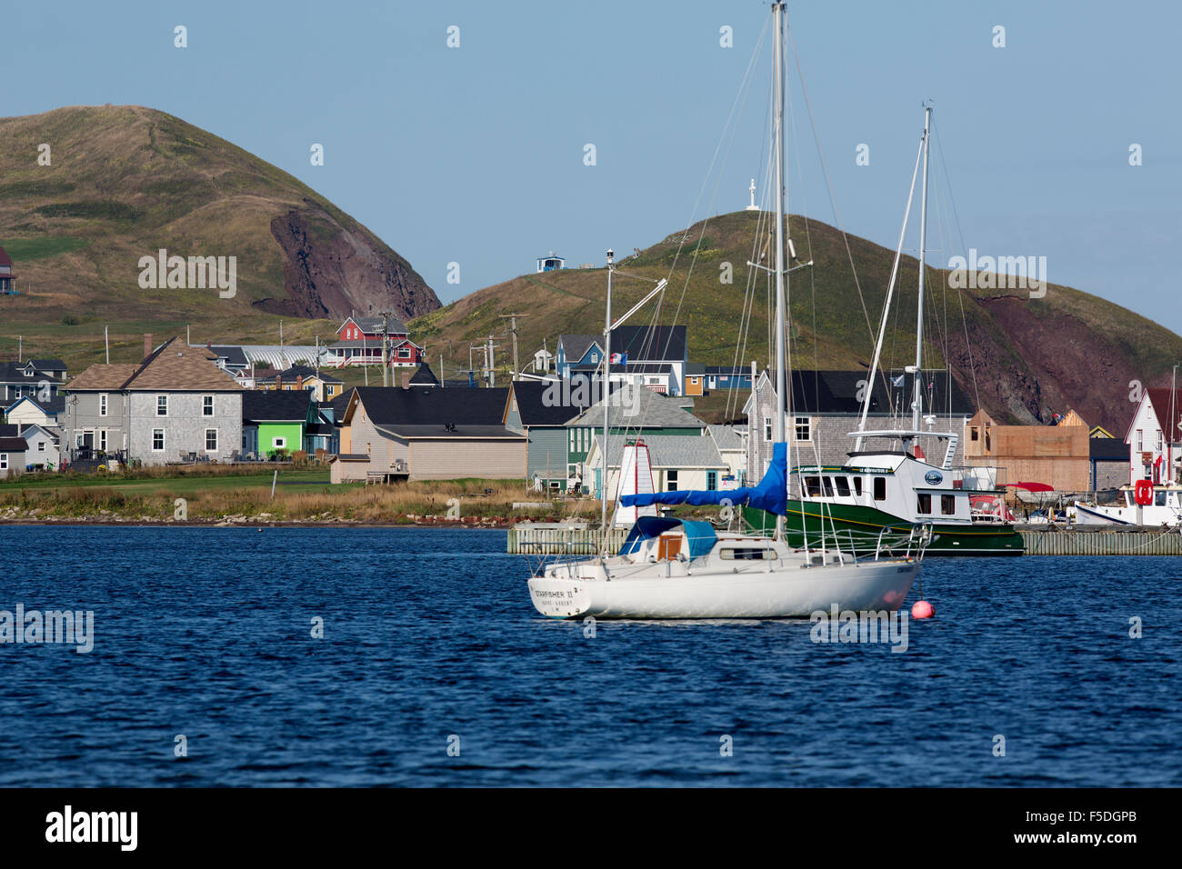 Havre Aubert, Magdalen Inseln, Quebec, Kanada Stockfoto