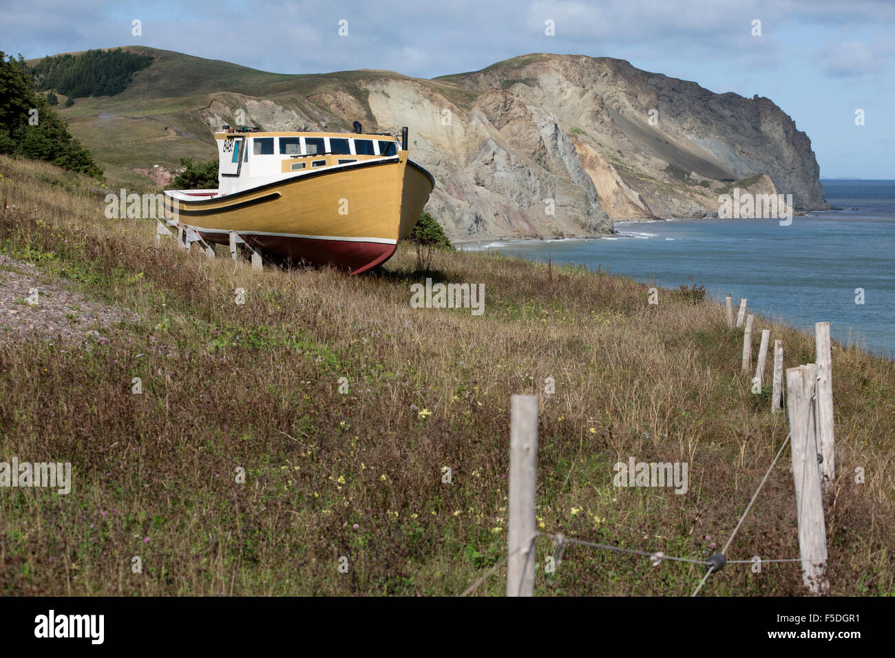 Pointe Basse, Magdalen Inseln, Quebec, Kanada Stockfoto