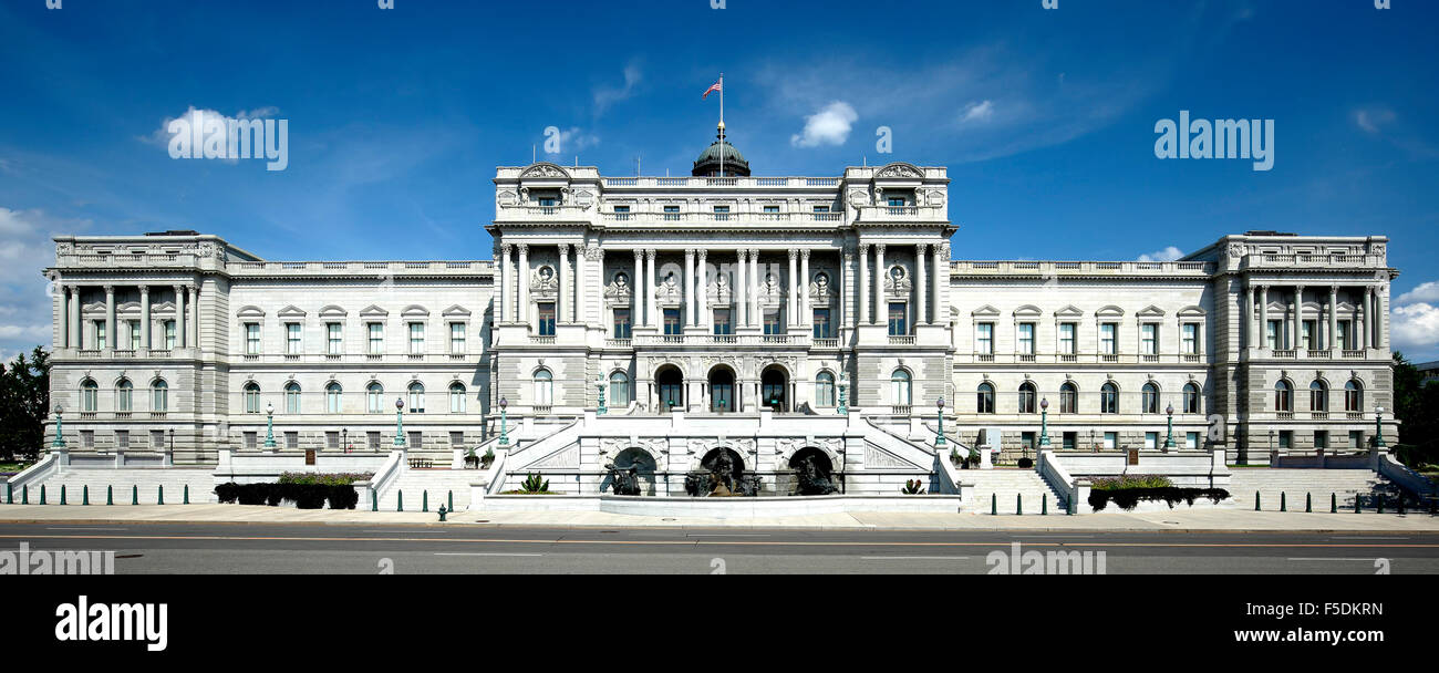 Library of Congress, Washington, District Of Columbia USA Stockfoto