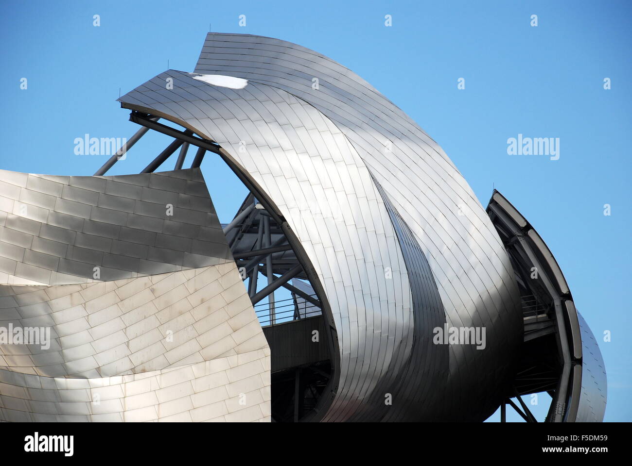 Jay Pritzker Pavilion Stockfoto