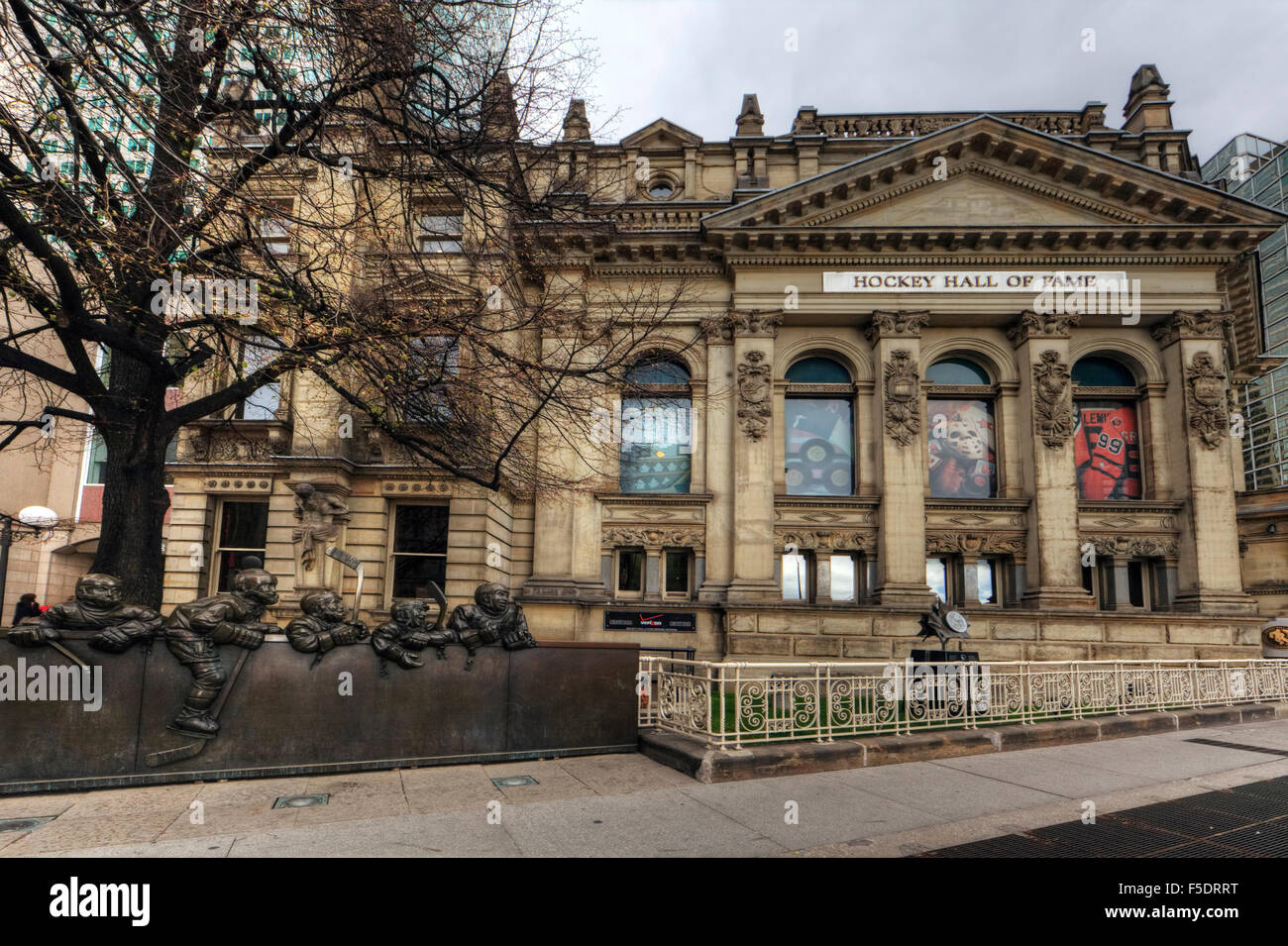 Die Hockey Hall Of Fame in Toronto, Kanada Stockfoto