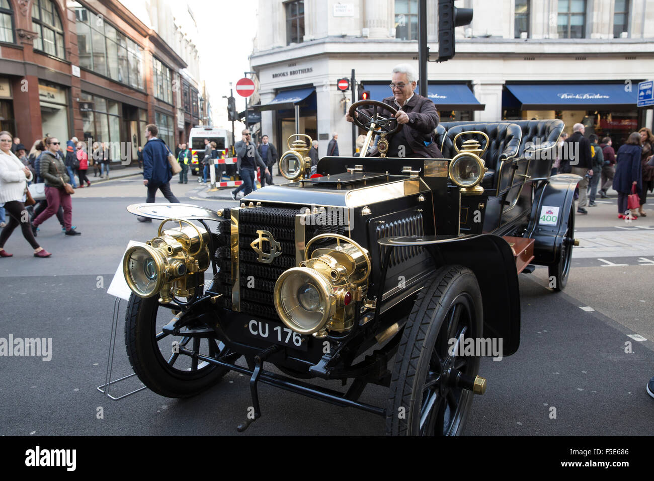 Delaugere Etclauette an der Regent Street Motor Show in London Stockfoto