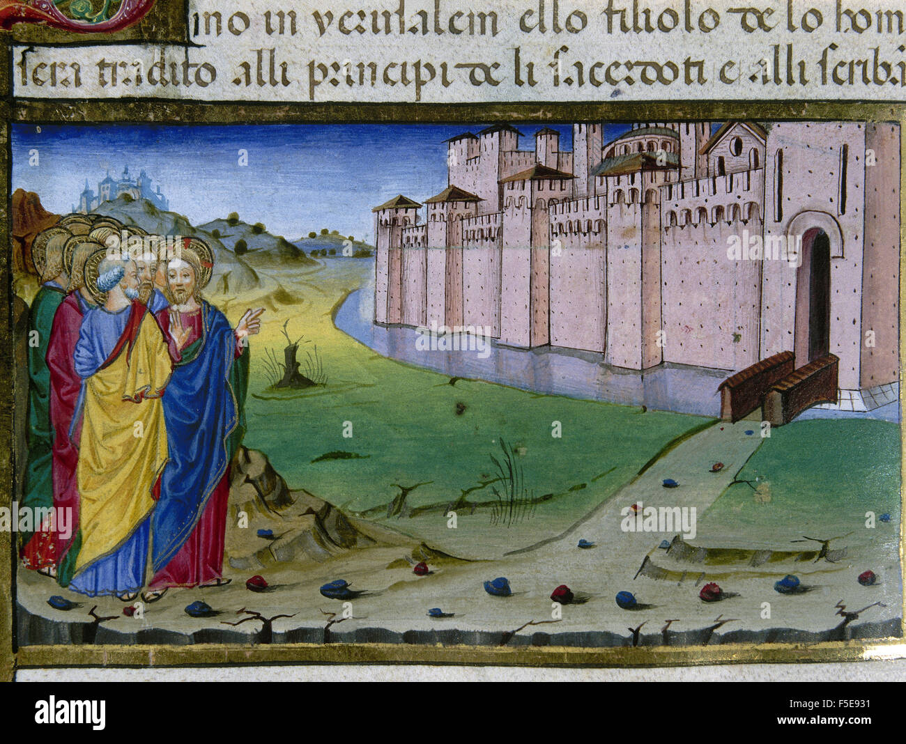 Cristoforo de Predis (14401486). Italienische Miniaturist. Miniatur