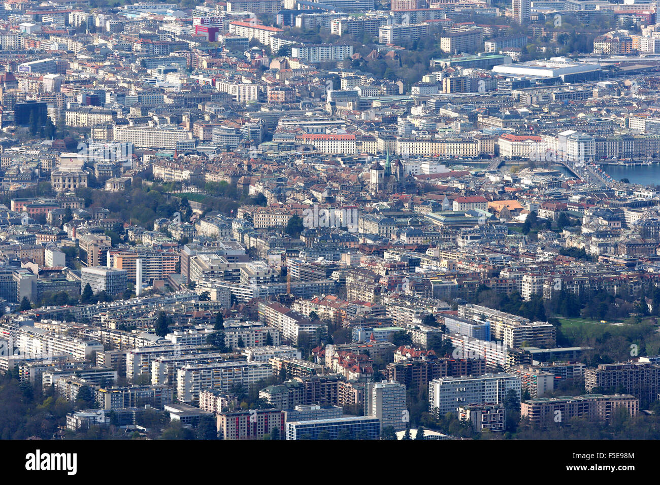 Innenstadt, Genf, Schweiz, Europa Stockfoto