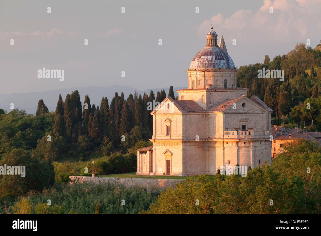 San Biagio Kirche, Montepulciano, Provinz Siena, Toskana, Italien, Europa Stockfoto