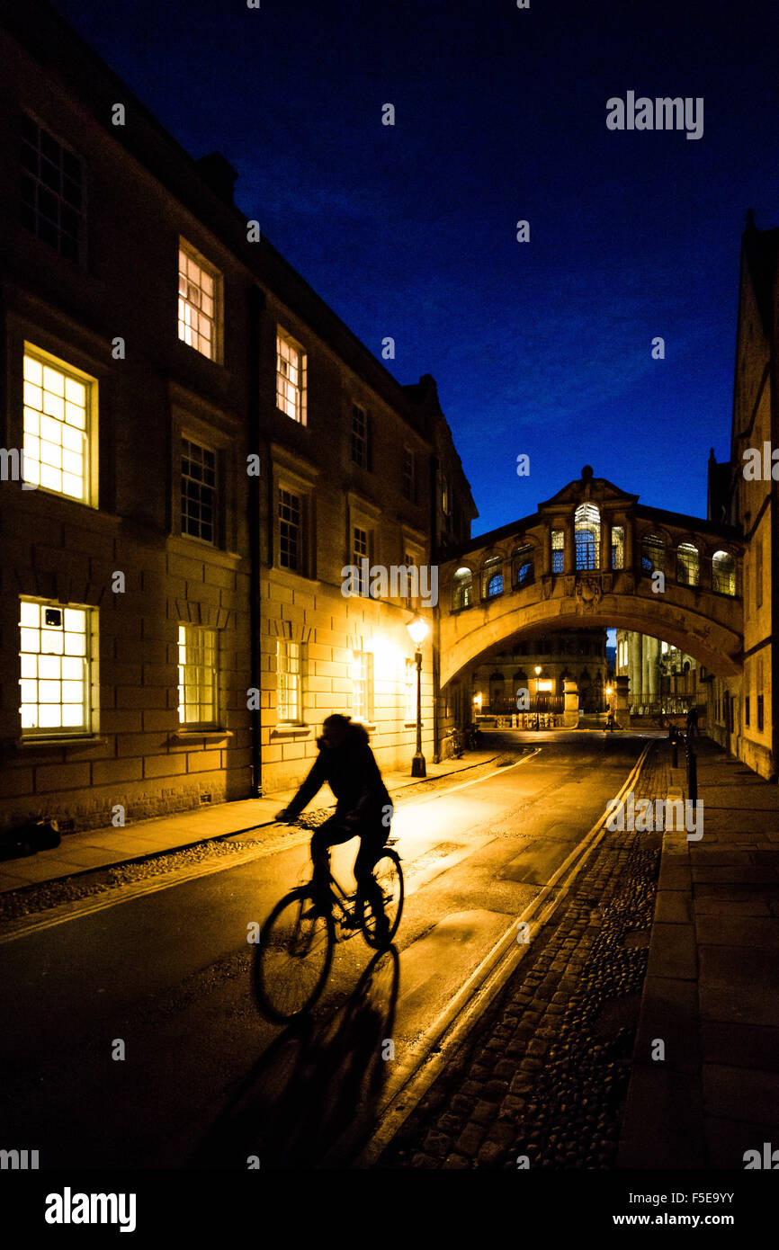 Seufzerbrücke, Oxford, Oxfordshire, England, Vereinigtes Königreich, Europa Stockfoto