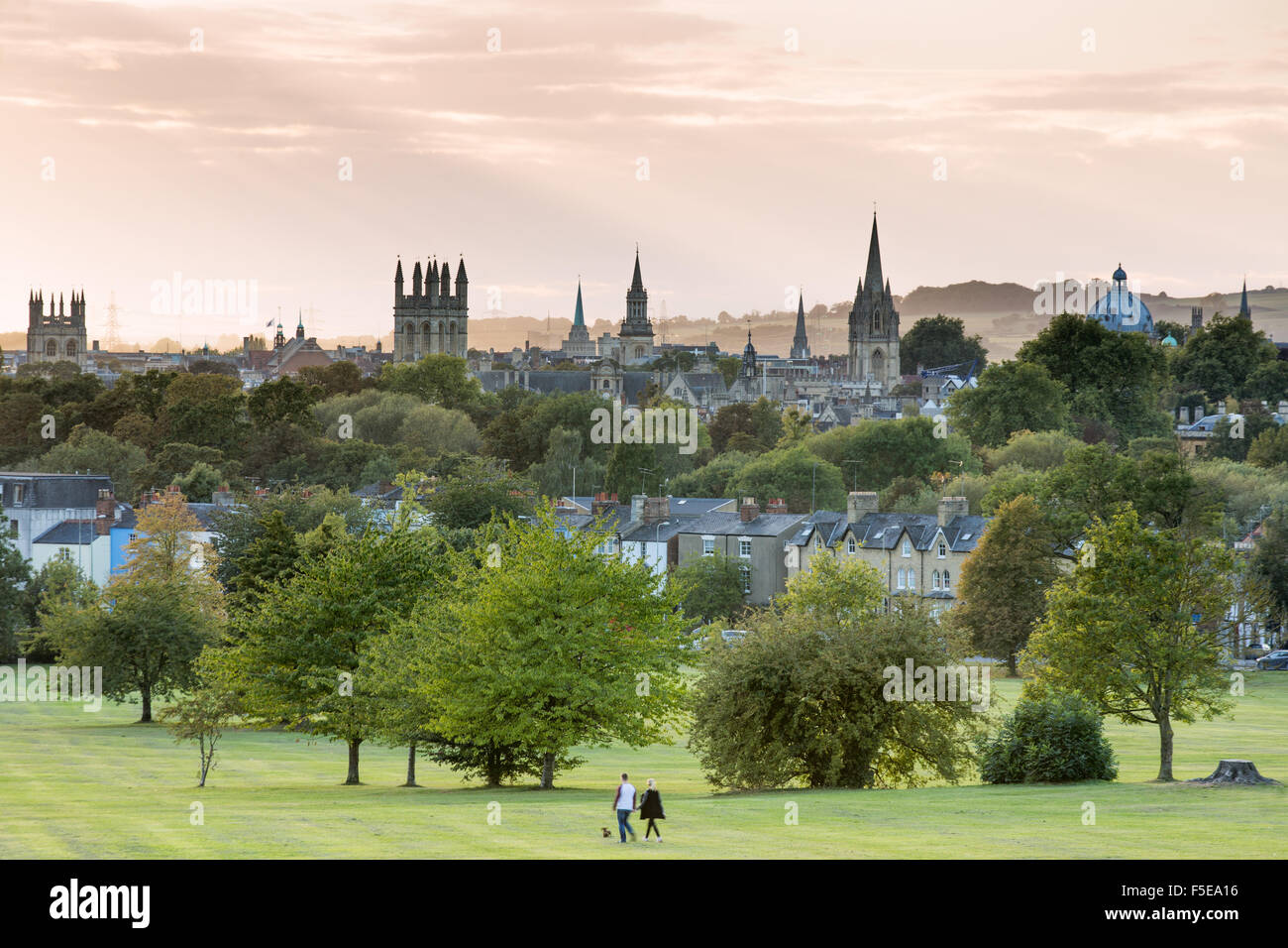 Oxford aus South Park, Oxford, Oxfordshire, England, Vereinigtes Königreich, Europa Stockfoto