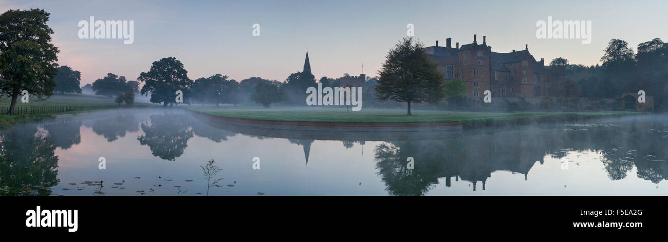 Broughton Burg, Broughton, Oxfordshire, England, Vereinigtes Königreich, Europa Stockfoto