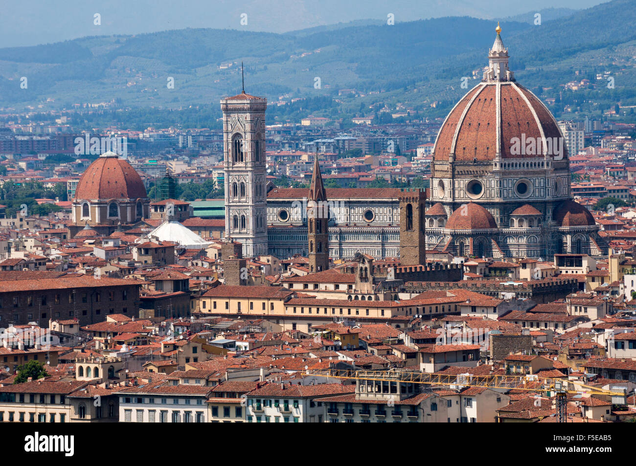 Cattedrale di Santa Maria del Fiore (Duomo), Florenz, UNESCO World Heritage Site, Toskana, Italien, Europa Stockfoto