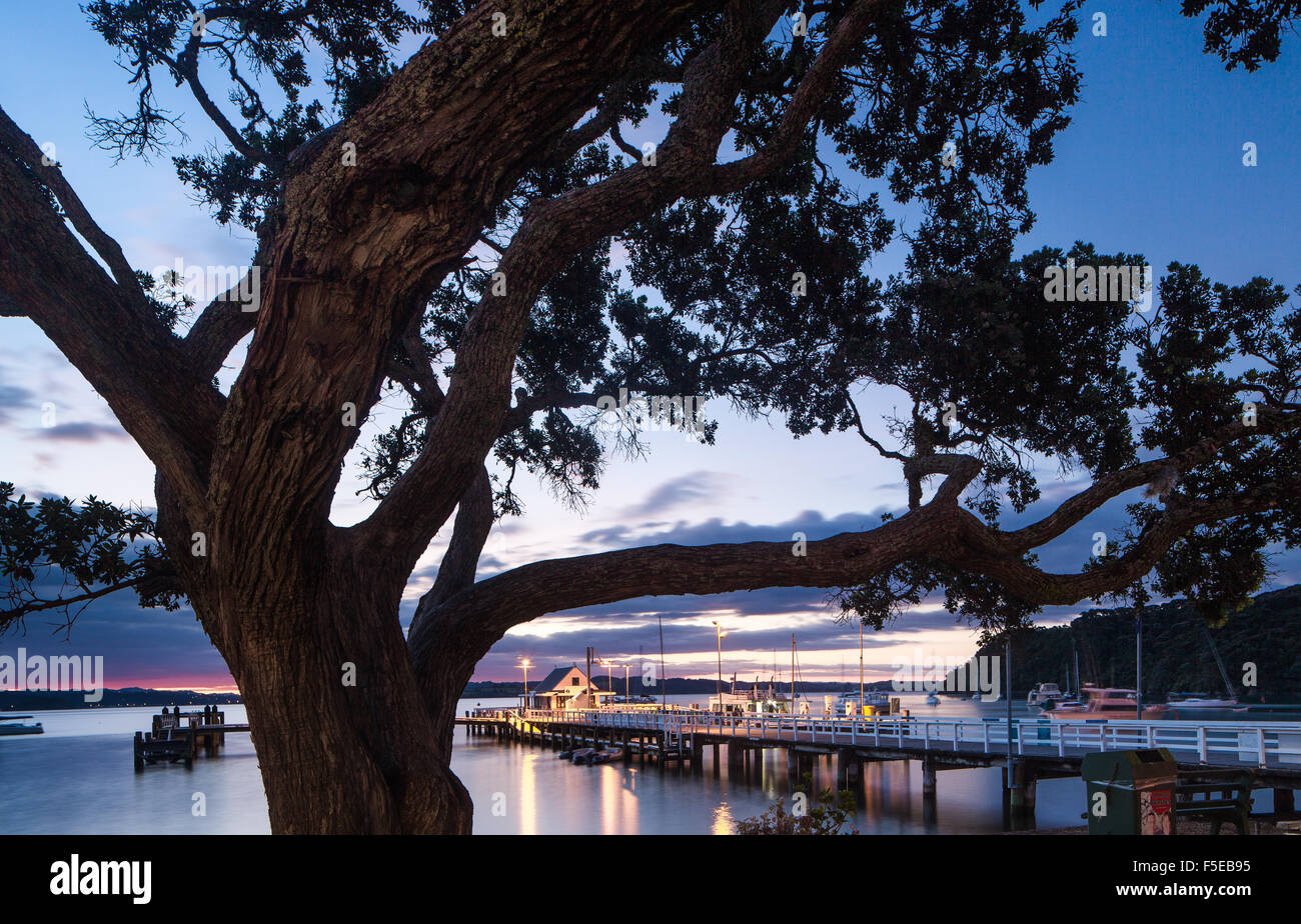 Russell, Bay of Islands, North Island, Neuseeland, Pazifik Stockfoto
