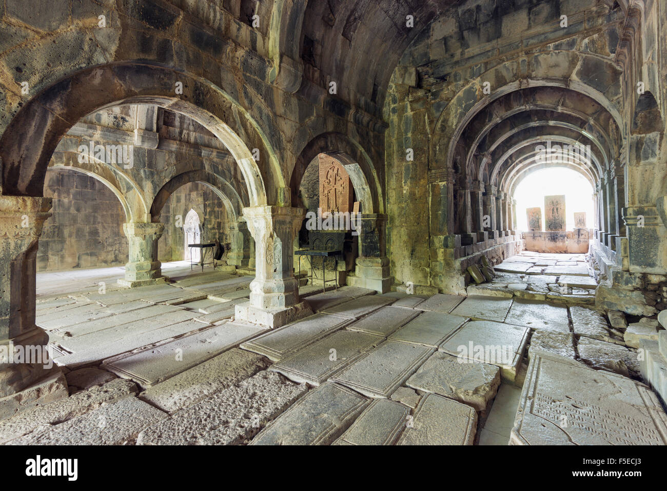 Sanahin Kloster, UNESCO-Weltkulturerbe, Lori Provinz, Armenien, Kaukasus, Zentralasien, Asien Stockfoto