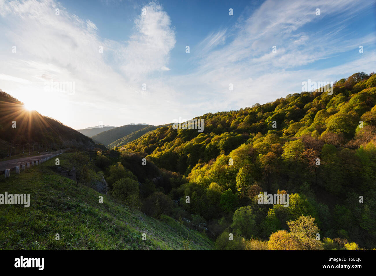 Ländliche Landschaft, Lori Provinz, Armenien, Kaukasus, Zentralasien, Asien Stockfoto