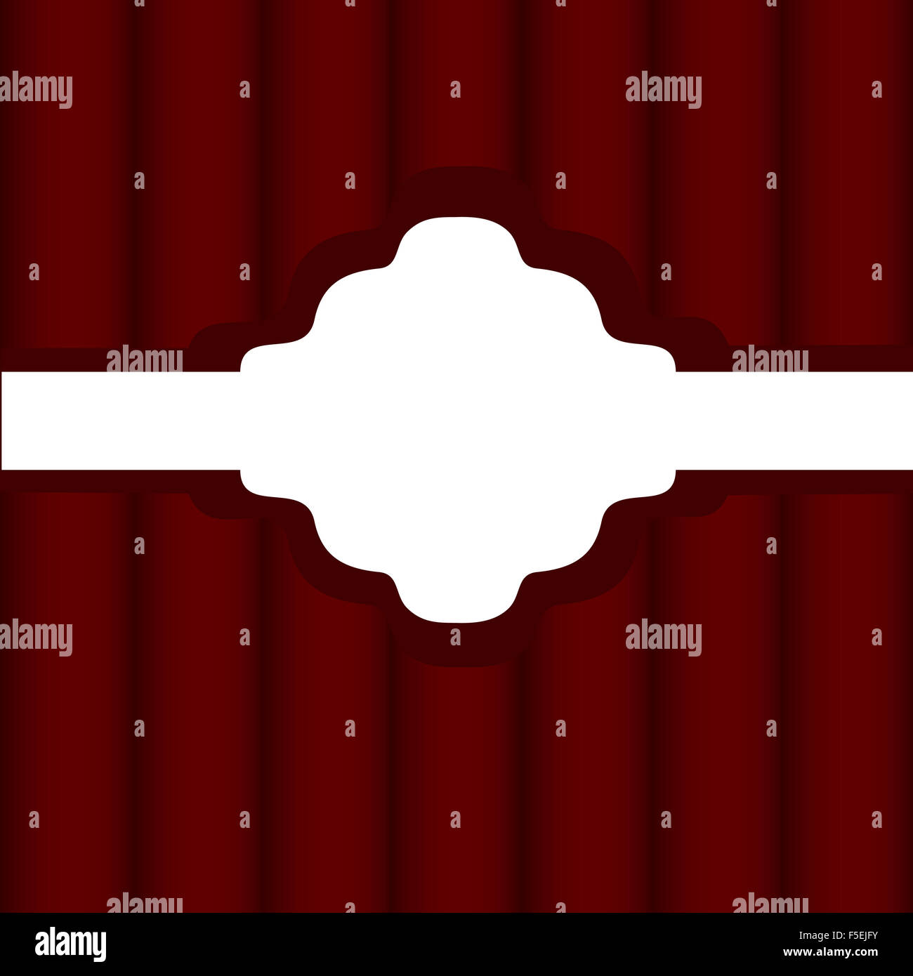 Textil Banner.  Vektor-abstrakte Polster-Hintergrund. Stockfoto