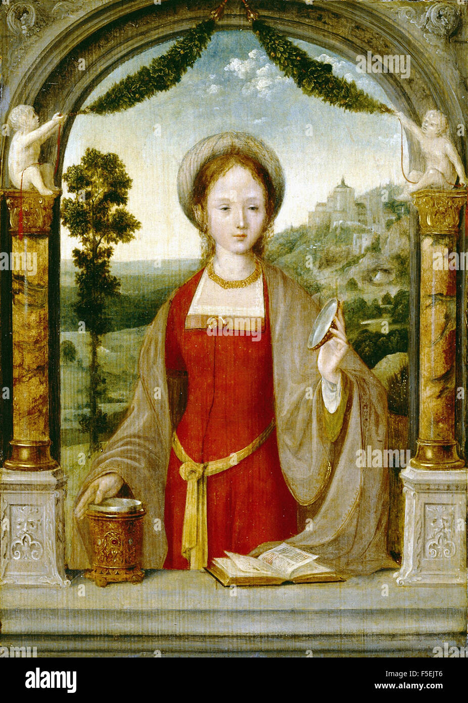 Quentin Matsys - Quinten Matsijs - Mary Magdalen Stockfoto