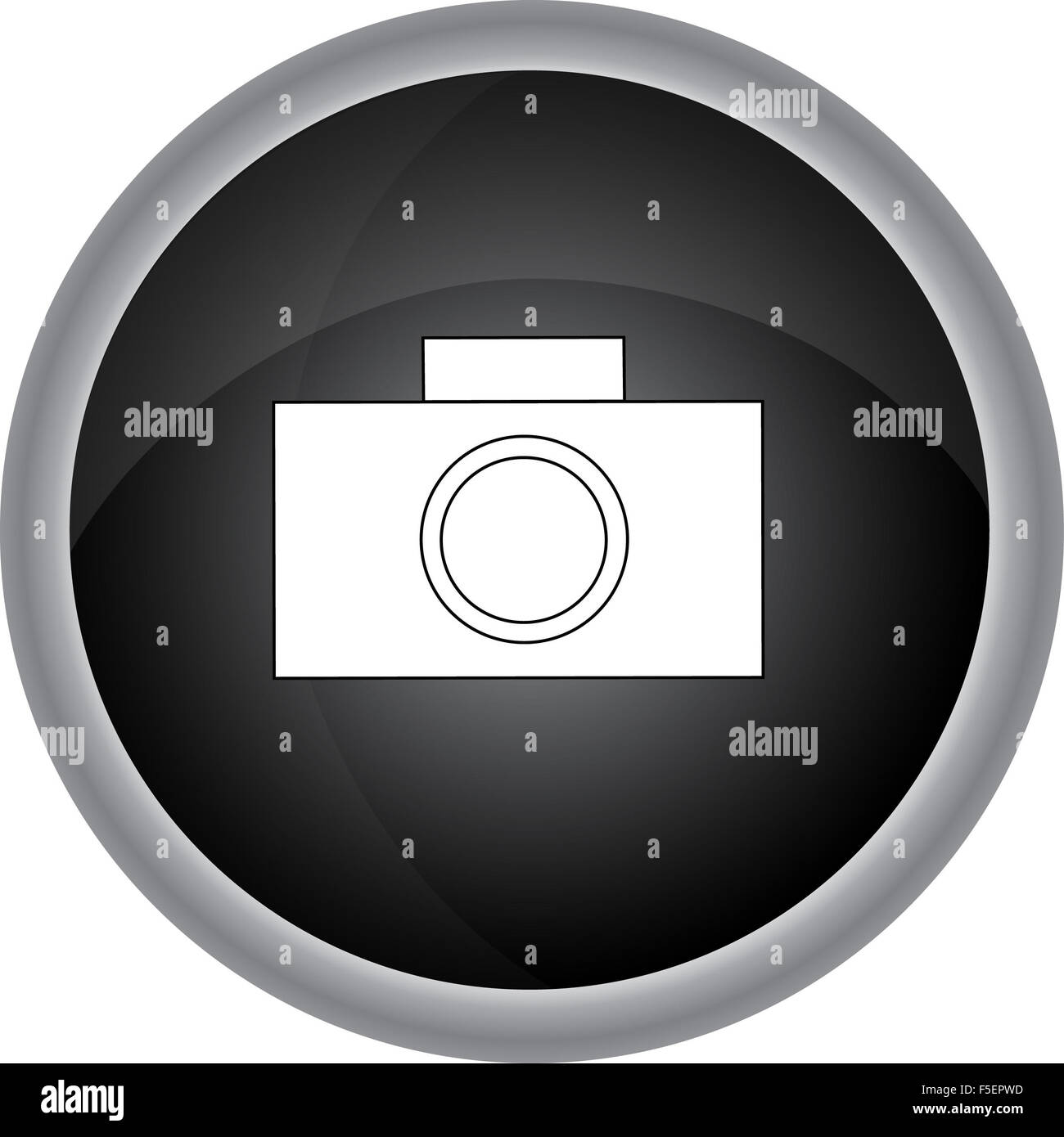 Moderne Kommunikation Zeichen und Symbole in flachem Design mit auf dunklem Hintergrund. Vector Illustration Stockfoto