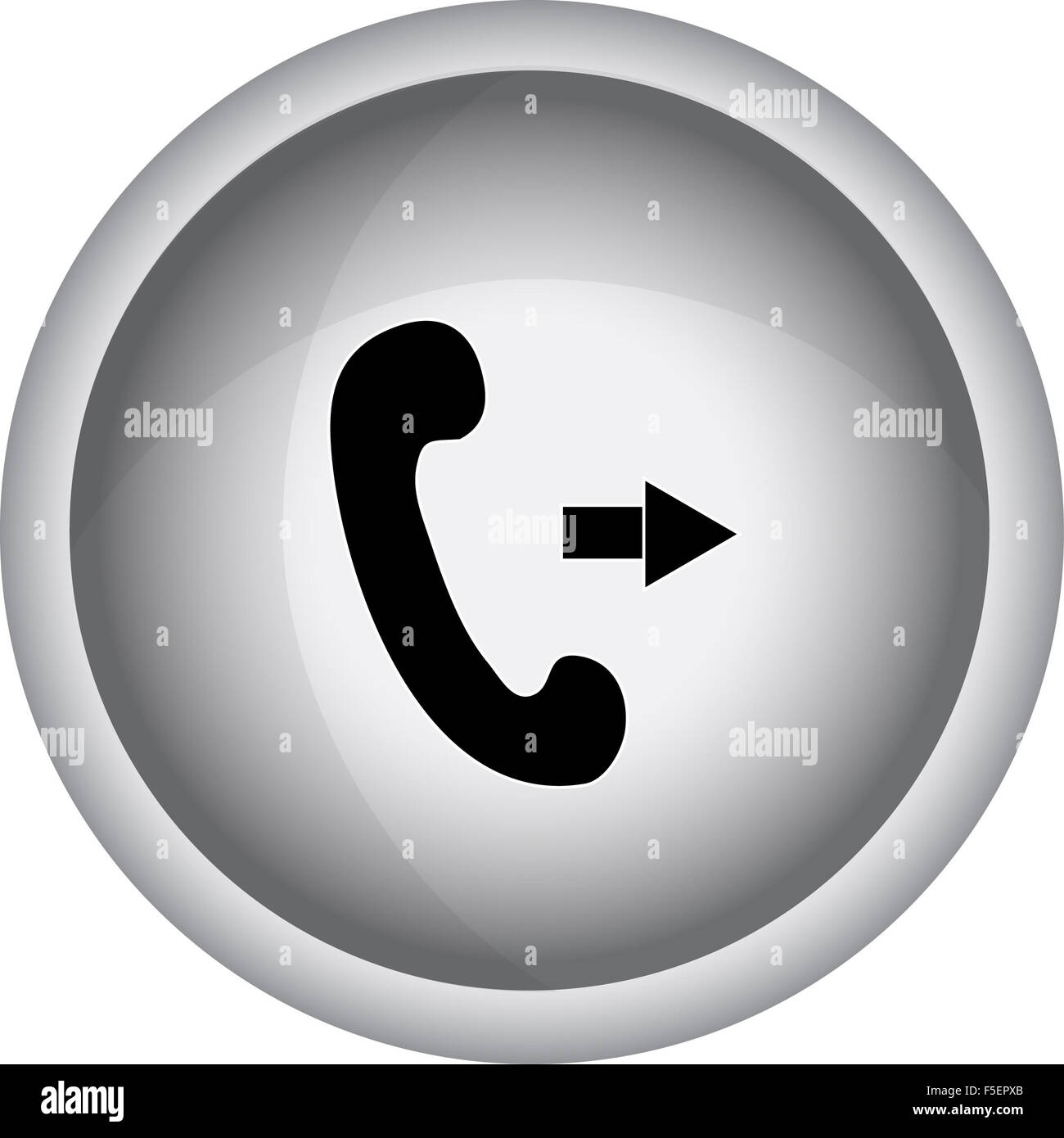 Telefon Symbole Stockfoto