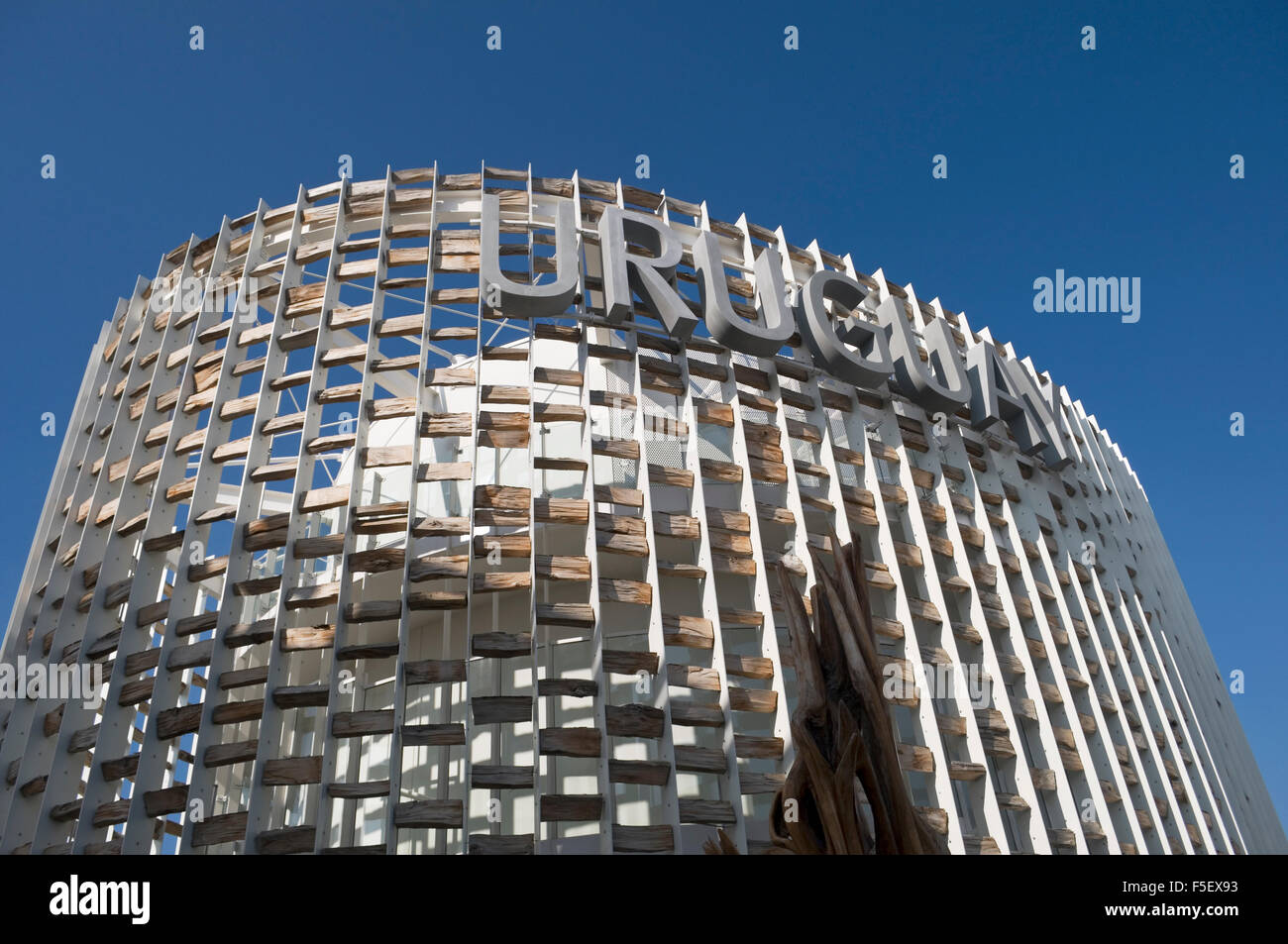 Uruguay-Pavillon auf der Messe Expo 2015 Mailand Italien Stockfoto