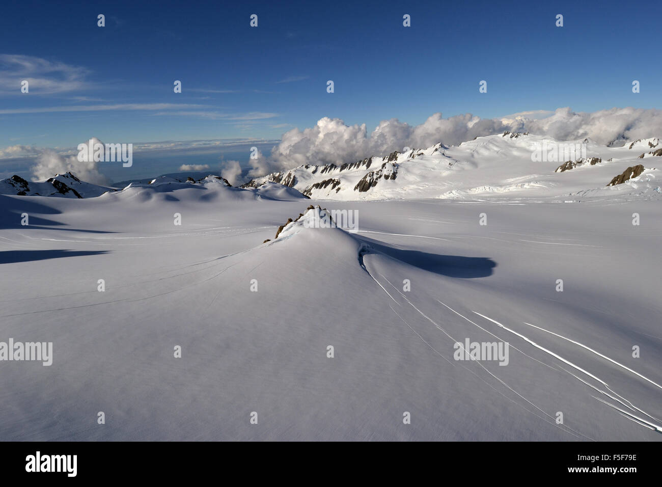Aoraki oder Mount Cook Nationalpark, Südinsel, Neuseeland Stockfoto