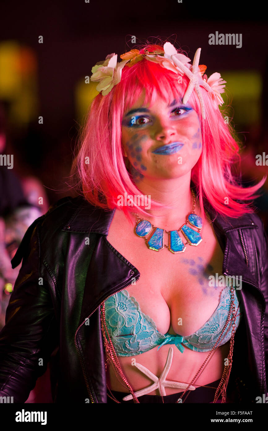 2015 West Hollywood Halloween Karneval, West Hollywood, Kalifornien, USA Stockfoto