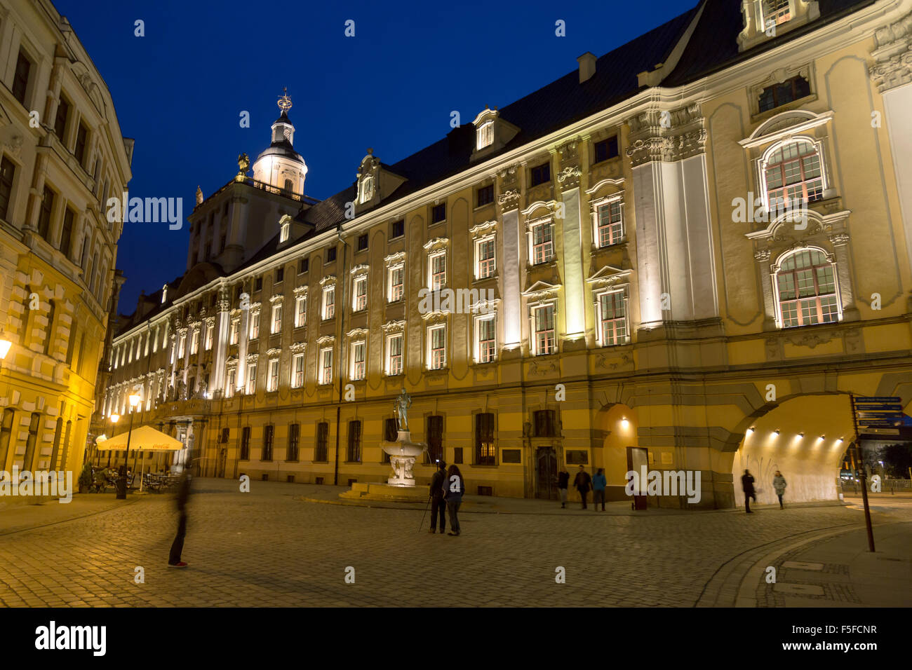 Wroclaw, Polen, der Universität Breslau Stockfoto