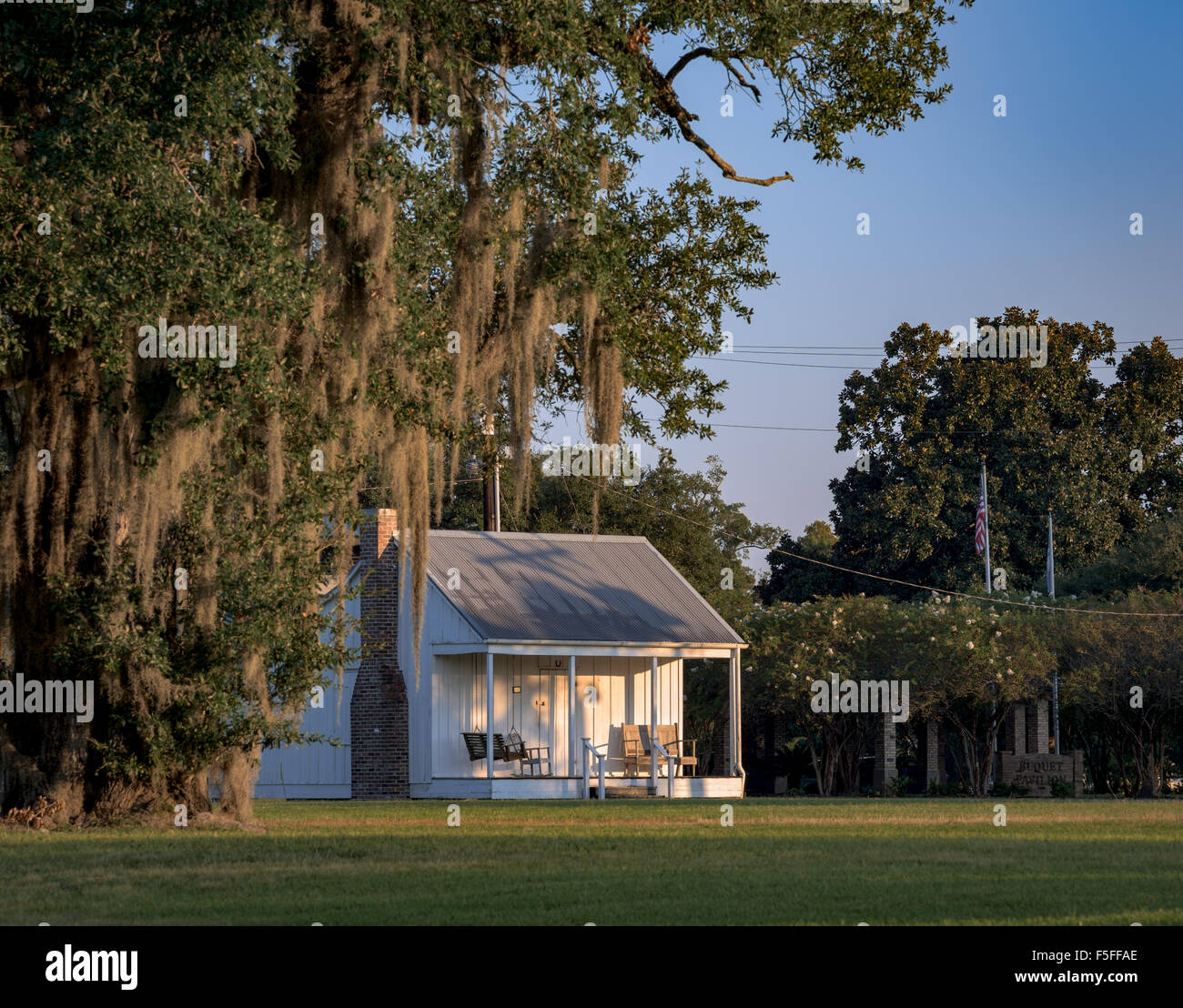 Southdown Museum Slave Quarters Stockfoto