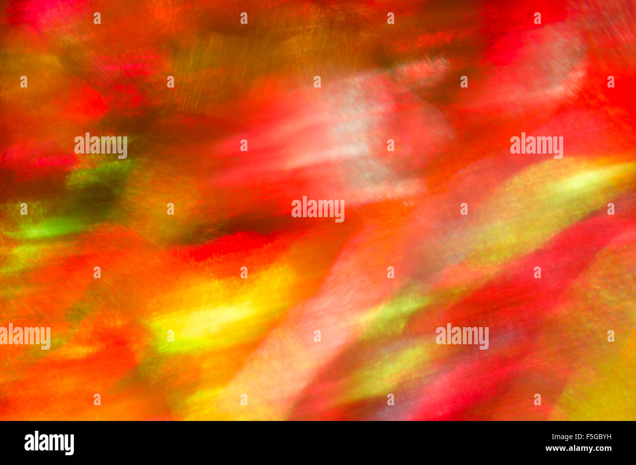 abstrakte verschwommene bunte Lichter Hintergrund Stockfoto