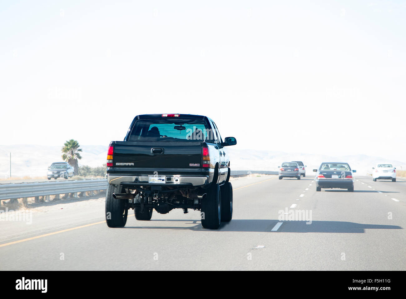 Ein Chevrolet 4 Rad Antrieb-LKW, der eine nach Markt hat lift Kit drauf Stockfoto