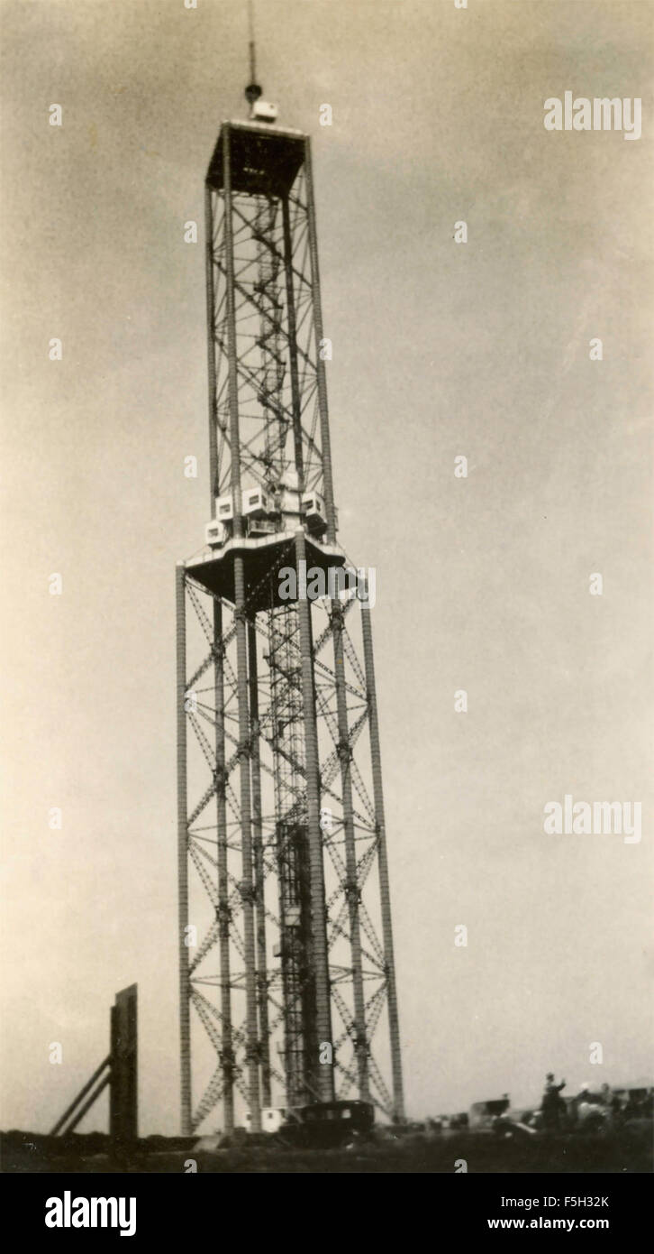 Metall Säule Antenne, Dänemark Stockfoto