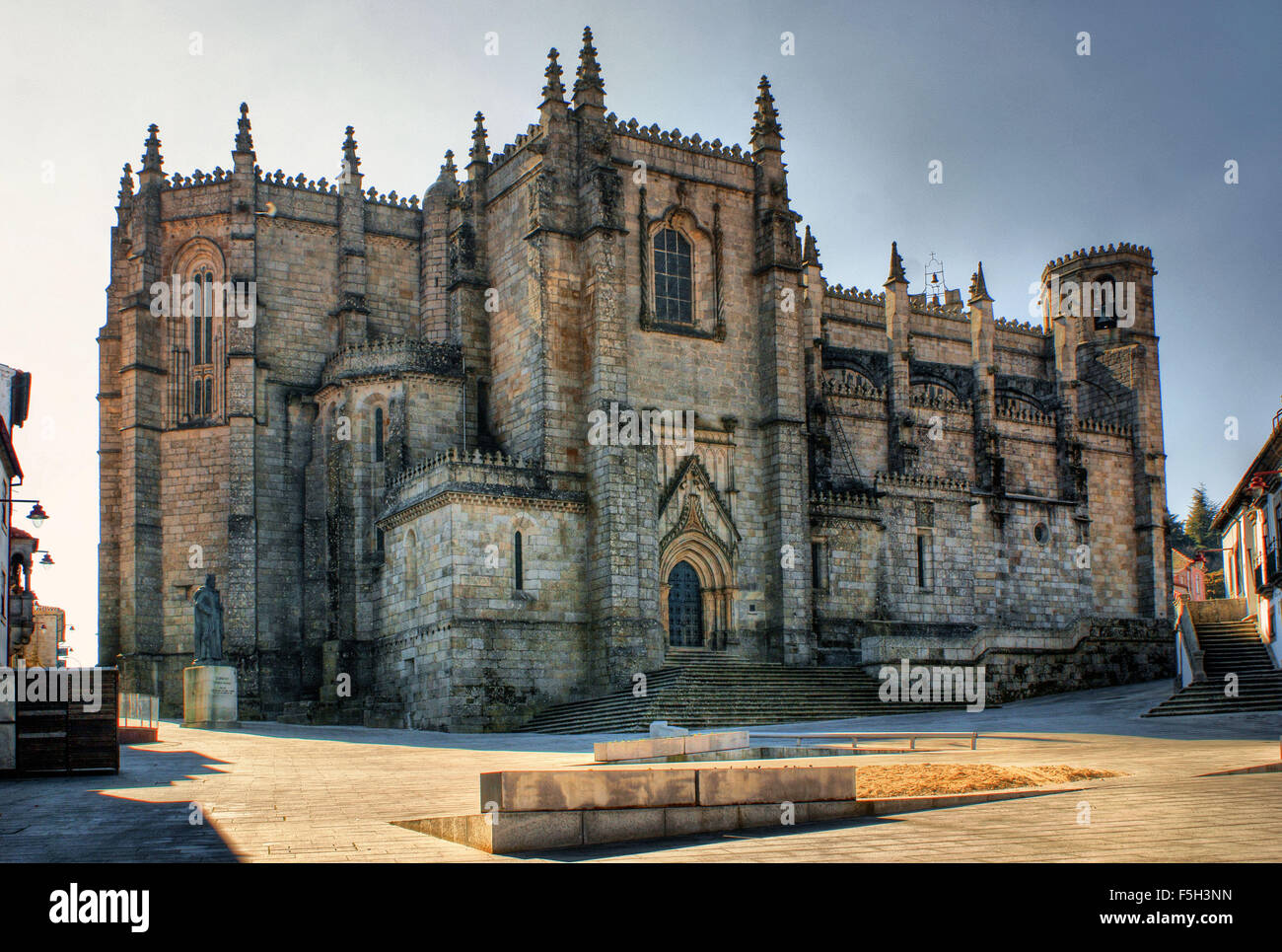 Alte Kathedrale in Guarda, Portugal Stockfoto