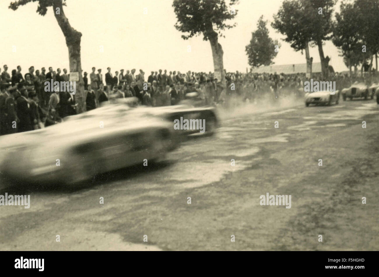 Autorennen Cisitalia, Turin, Italien Stockfoto