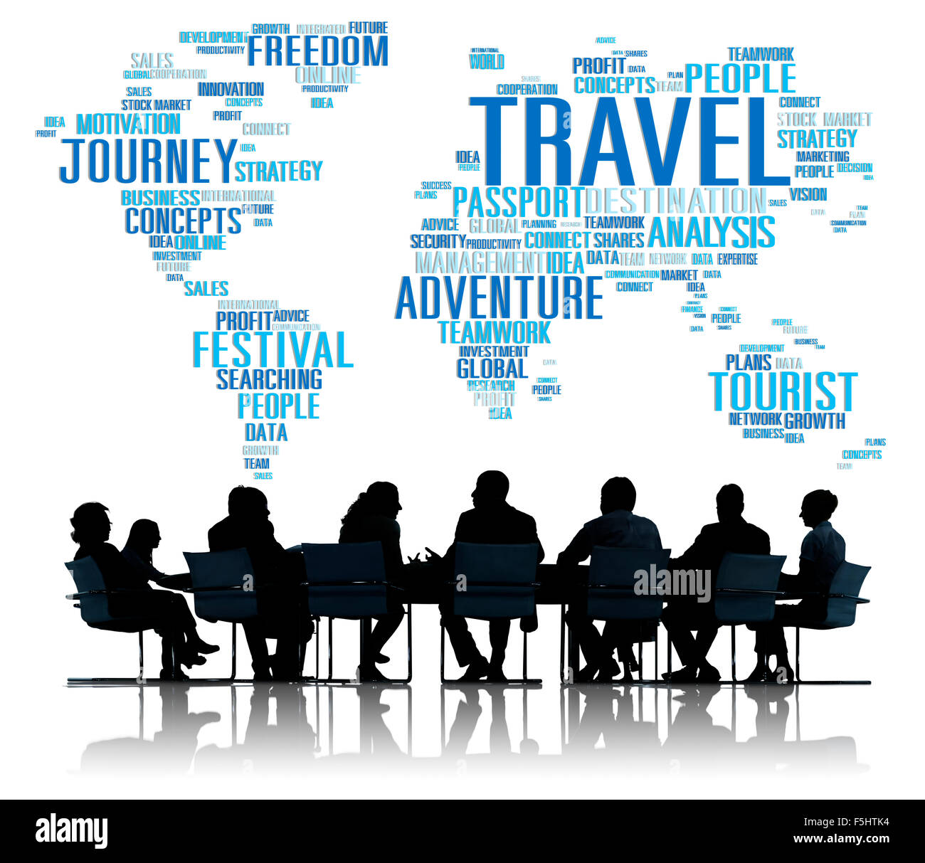 Reisen entdecken Sie Global Destination Reise Abenteuer Konzept Stockfoto